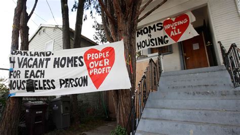 homeless mothers with oakland s moms 4 housing have been forcibly evicted from a vacant home