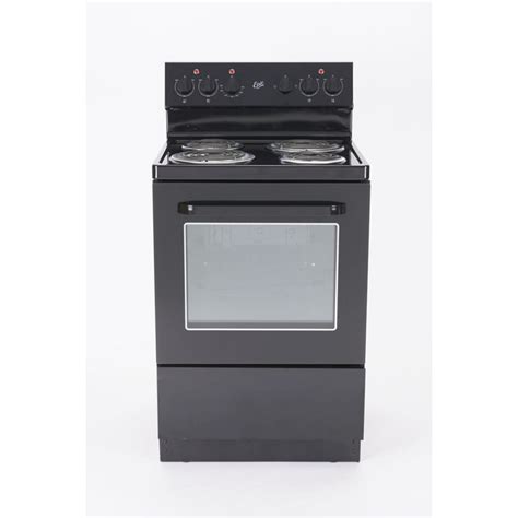 Epic Epic 24 Black Electric Range The Home Depot Canada
