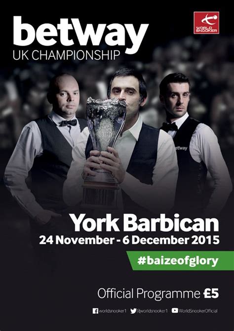 It is used for every meaning of the word, both as a noun and a verb, except in relation to computer programs, where the american spelling is used for both the noun and verb. Order Your Official Programme - World Snooker