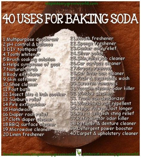 Baking Soda Cleaning Hacks Homemade Cleaning Solutions Household