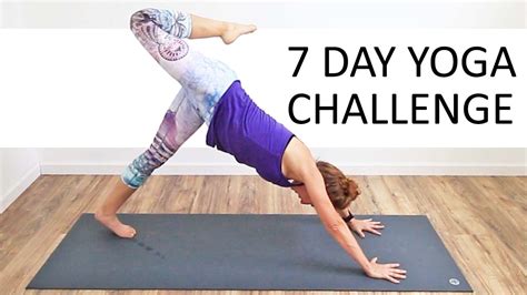 Sign Up For A 7 Day Yoga Challenge Build Your Home Yoga Practice In 1