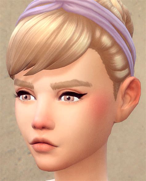 Nose And Ear Blush Sims 4 Mm Cc Sims 4 Mm Sims 4 Cc Kids Clothing