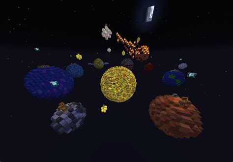 Solar System Minecraft Build
