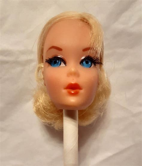 Talking Barbie Nape Curl Blonde Head Ebay