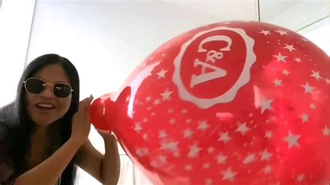 Red Star Canda Balloon 🎈 Blow To Pop B2p Youtube