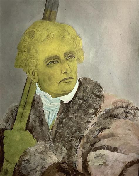 Daniel Boone An American Pioneer And Frontiersman Drawing By Margot