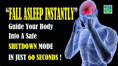 Fall Asleep In 60 Seconds With This Simple Trick Youtube How To