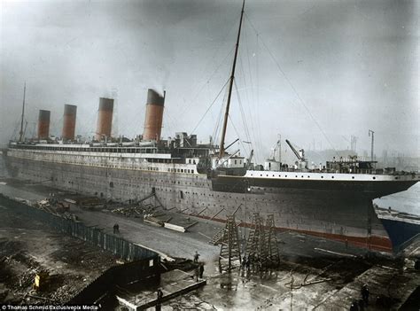 Titanic was massive on every level, including the casting process. Pictures of the Titanic In Amazing Color Brings Doomed ...