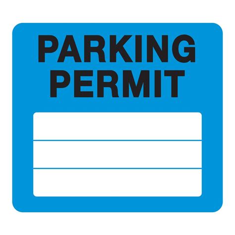 Book online for as low as $5 to save time & money when you park. Milcoast Parking Permit Pass Stock Static Cling Non ...