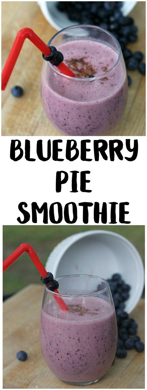 Cat health, cat tips, lifestyle. Blueberry Pie Smoothie Recipe - {Not Quite} Susie Homemaker