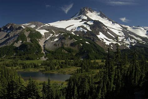Mt Jefferson With Russell Lake Photos Diagrams And Topos Summitpost