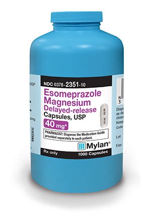 What preparations of esomeprazole are available? NEXIUM® Generic | Esomeprazole Magnesium Delayed-release ...