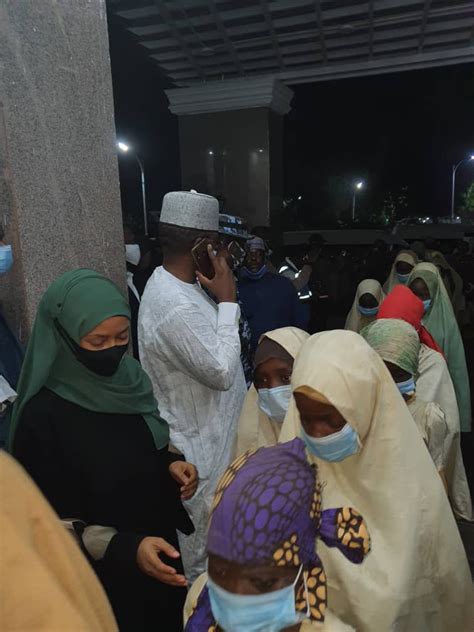 President Buhari Celebrates The Release Of The Abducted Students Of