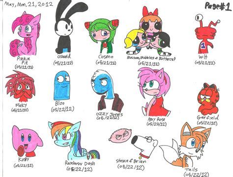 Characters Page 001 By Cmara On Deviantart
