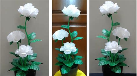 Cara Membuat Bunga Dari Tissue Toilet Diy Craft Flower Youtube