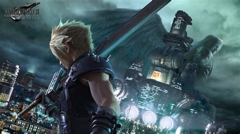 Final Fantasy 7 Remake Cloud Strife Sephiroth 4k 4 Wallpaper Pc