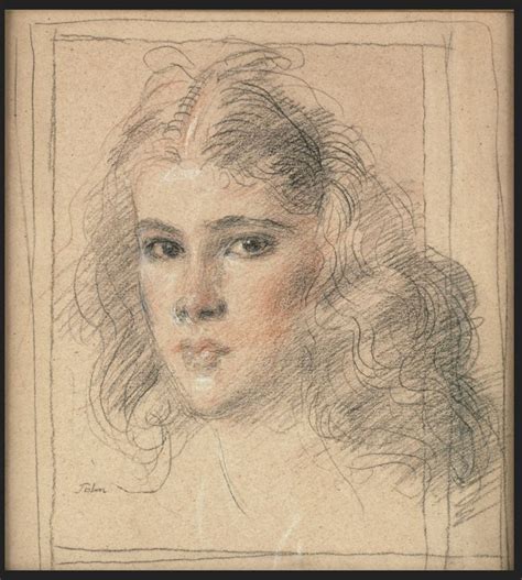 Augustus John Realistic Pencil Drawings Master Drawing Portrait Drawing