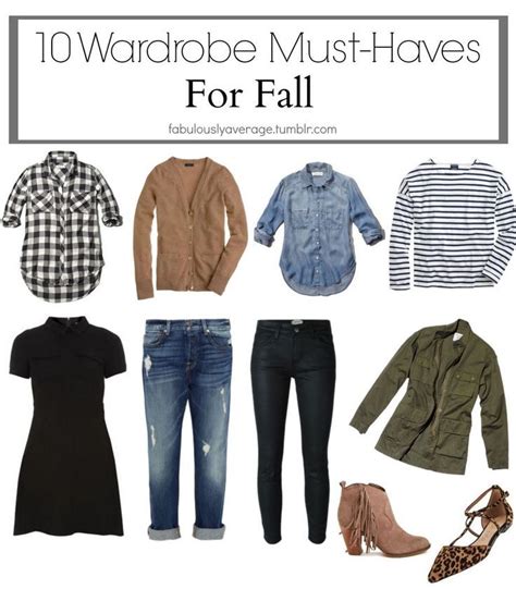 10 Wardrobe Must Haves For Fall Fall Capsule Wardrobe Fashion Fall