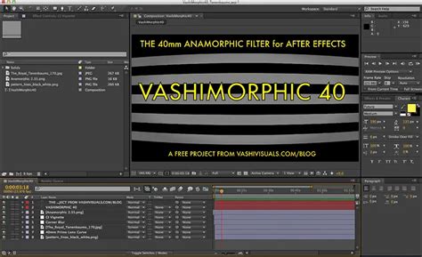 Replicating The Anamorphic Look In After Effects 4k Shooters