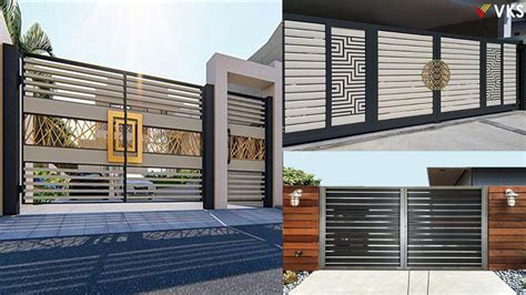 Modern Main Gate Design Ideas For House 2022 Latest Iron Gate Steel