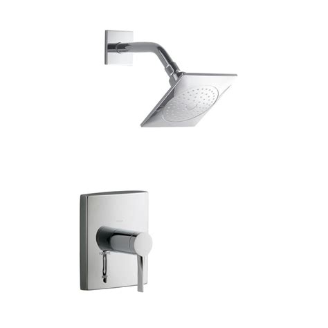 This helps prevent accidentally turning the hot water on too high at any time. KOHLER Stance 1-Handle Shower Faucet Trim in Polished ...