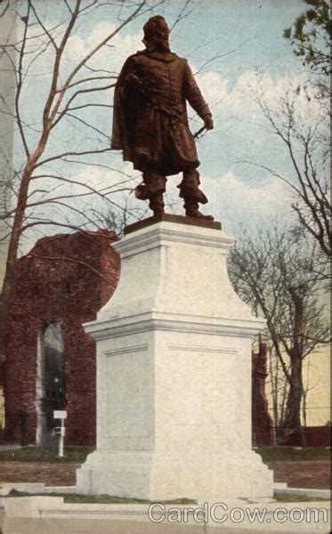 Monument Of Capt John Smith Jamestown Va