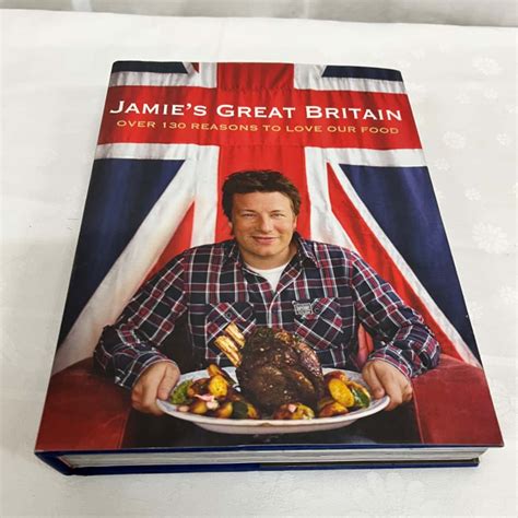 Jamies Great Britain Cookbook In Immaculate Condition