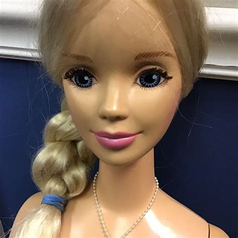 my life size barbie doll xlarge 95cm 38 1992 retro vintage collectible blonde ebay