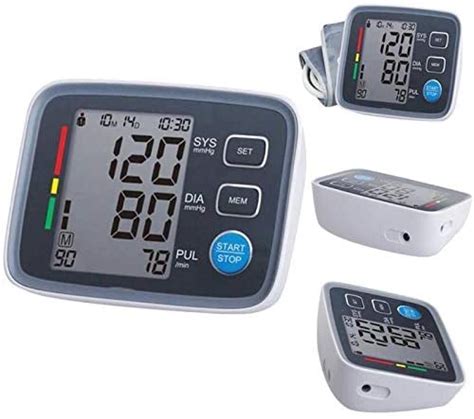 Upper Arm Blood Pressure Monitor Large Lcd Display Speaker Irregular