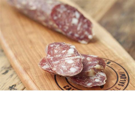 Nduja Artisans Sopressata Black Peper Salami 55 Oz