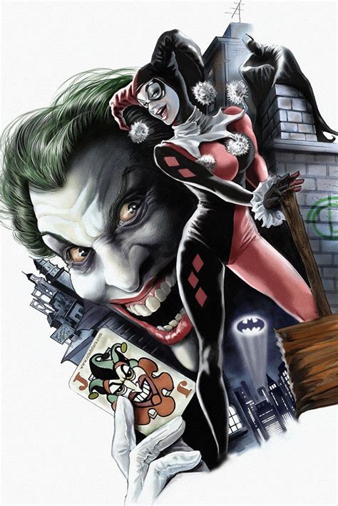 Harley Quinn Joker Batman Comics Poster My Hot Posters