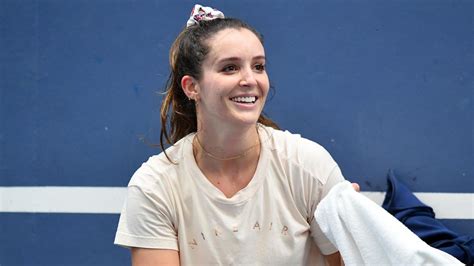 Laura Robson Former Wimbledon Junior Champion Plays Tennis For First