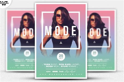 20 Professional Fashion Flyer Template Downloads Graphic Cloud
