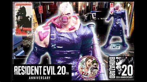 Review Resident Evil 20th Anniversary Nemesis Exclusive Figure Youtube