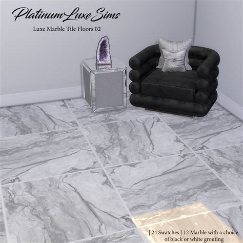 Platinumluxesims — Luxe Marble Floors 02 • Marble Floor Tiles