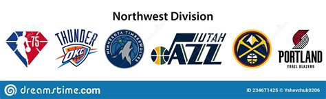 Basketball Teams Western Conference Northwest Division Nba Logo