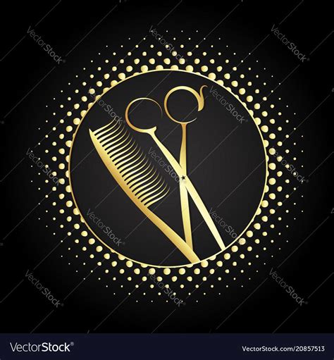 Scissors And Comb Design For Beauty Salon Download A Free Preview Or
