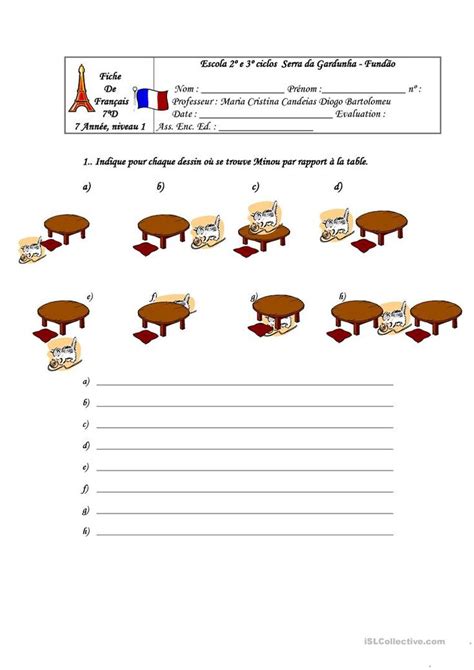 The Table And Chairs Are Shown In This Worksheet Which Shows How Many