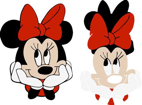 Disney Svg Minnie Mouse Classic Clipart Disney Cut Files Etsy Images