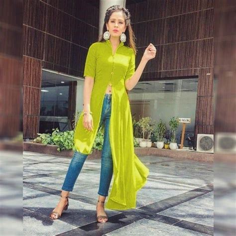 Kurtis Jeans Outfits You Just Cant Miss Kurti Designs Stylish