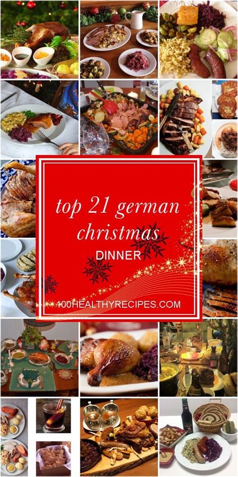 Be sure to make room in your stomach for this decadent take on a traditional german christmas menu, often served in this decadent take . Top 21 German Christmas Dinner - Best Diet and Healthy ...