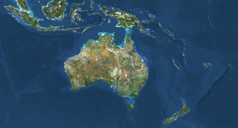 ¿dónde Se Ubica Nueva Zelanda En Relación Con Australia En Un Mapa