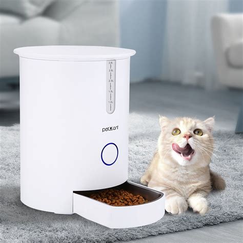 Focuspet Automatic Cat Feeder Food Dispenser Timer Programmable Up To 6