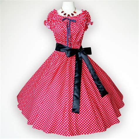 vintage red n white polka dot 50s pin up rockabilly swing etsy