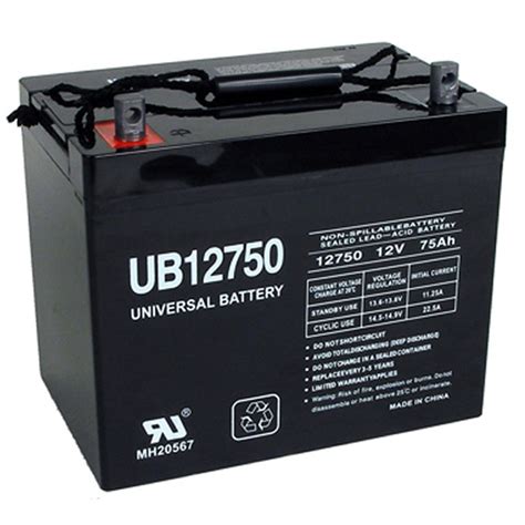 Deep cycle batteries can last as long as five years whenever kept up appropriately. 12 V, 75 Ah Deep Cycle AGM RV Recreational Battery UB12750 ...