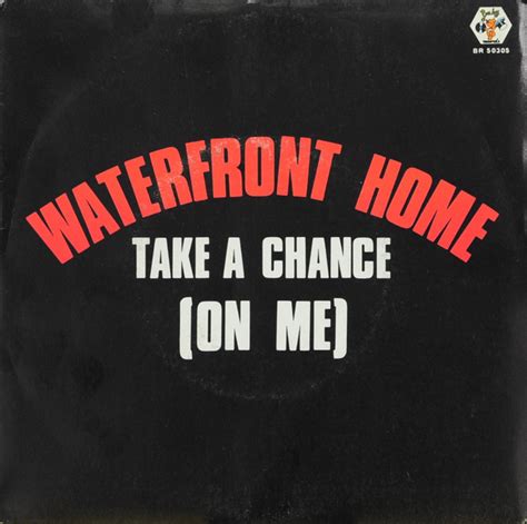 Waterfront Home Take A Chance On Me 1983 Vinyl Discogs