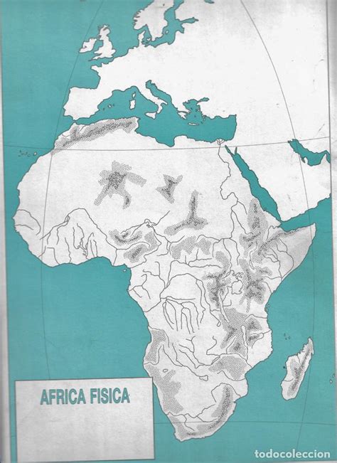 Mapas Mudos Escolares Salvatella Africa Fis Comprar Mapas