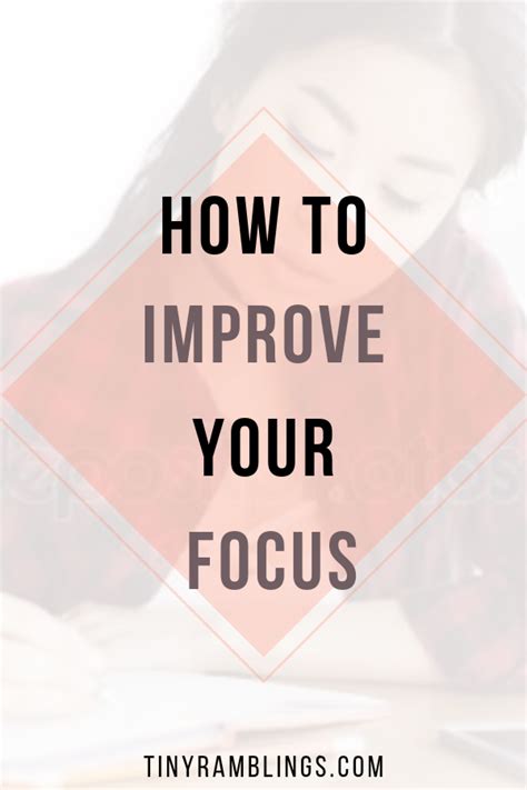 How To Improve Your Focus And Concentration Tips For Removing