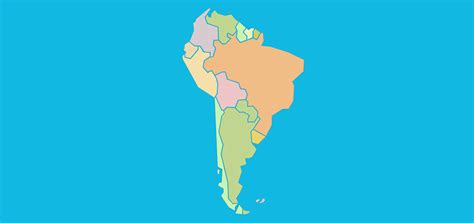 Countries Of South America Map Quiz Game