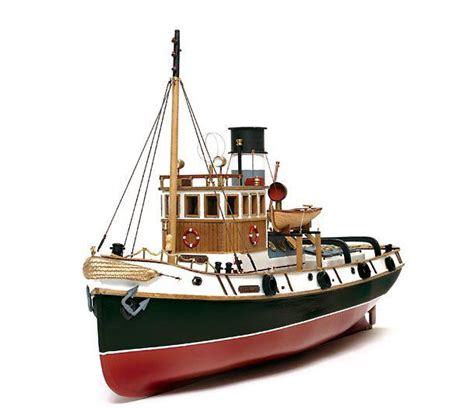 Turk Model Tugboat Liman Woodenmodelshipkit